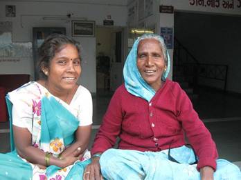 Savitaben can walk her grandchildren to school!